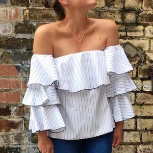 Two Sisters Off The Shoulder Top